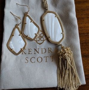 Kendra Scott Rayne Necklace and Alex Earrings